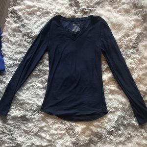 Navy Long sleeve t